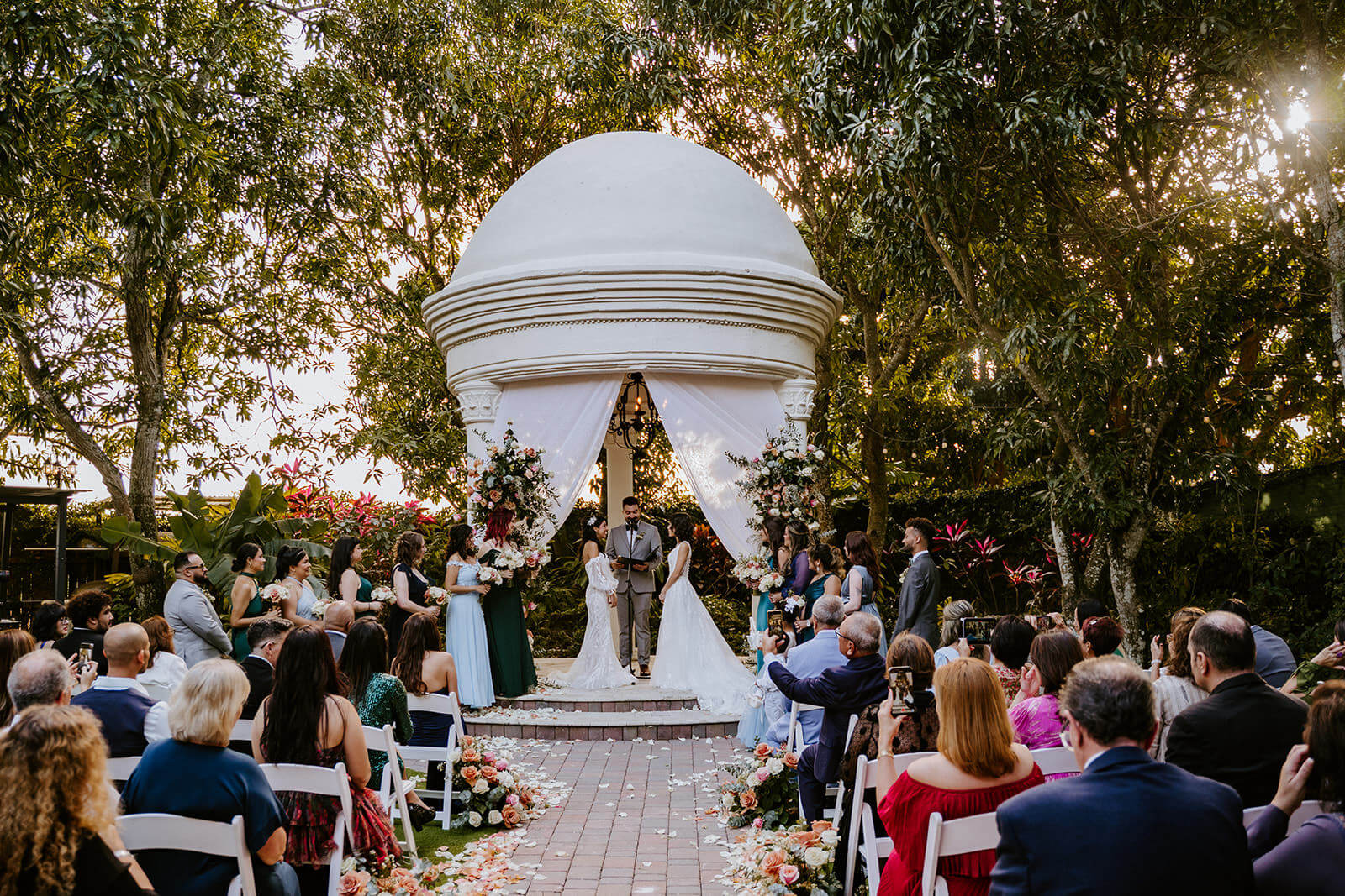 A luxury wedding venue in Miami Florida