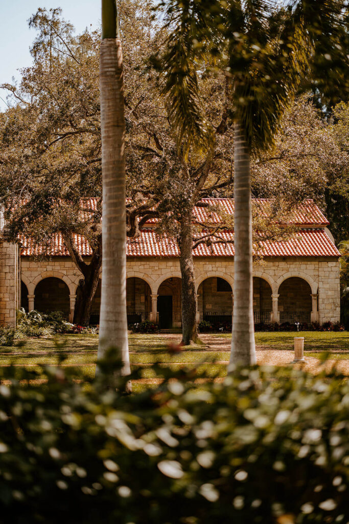 the outside of the Ancient Spanish Monastery in Miami