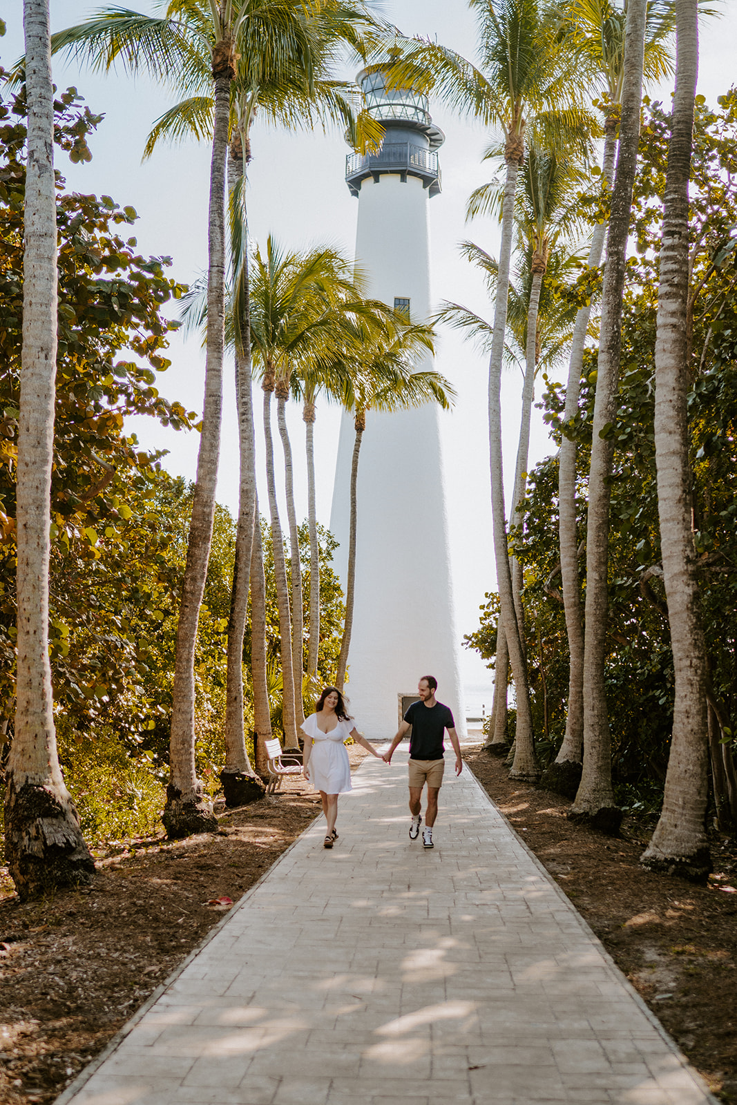 Couple at Bill Baggs Cape Florida State Park