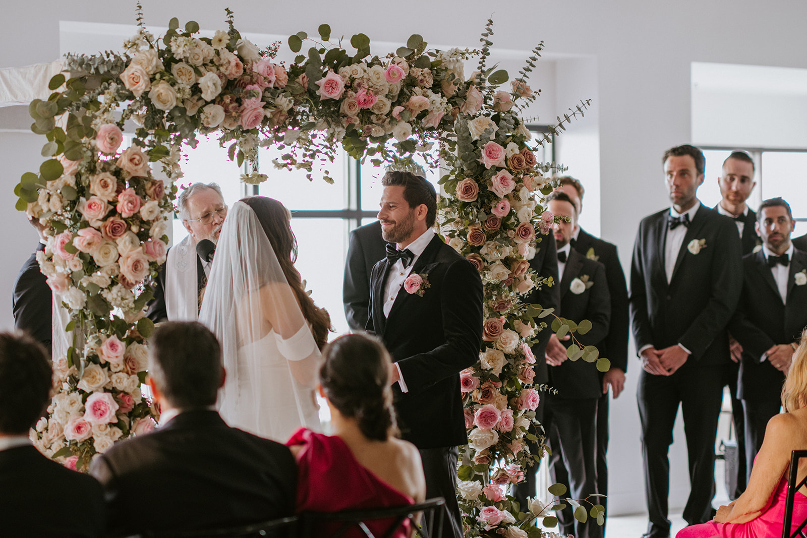 Bride and groom say vows at South Florida wedding ceremony
